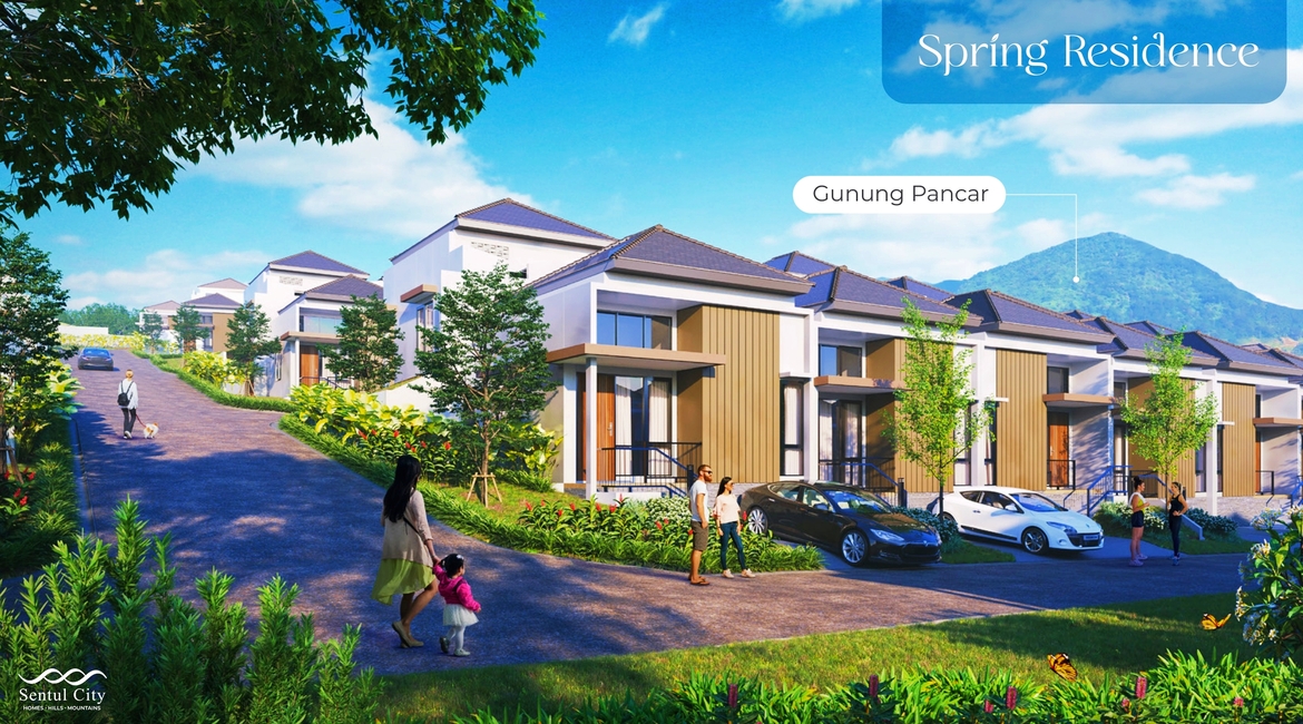 Hunian Rumah Spring Residence Sentul